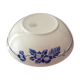 Old hollow dish Moulin des Loups Orchies Blue decorations