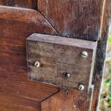 Louis XIII oak armoire / bonnetière / 18th century