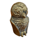 Vintage brass owl