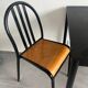 Pair of vintage metal bistro chairs