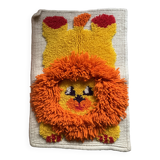 Wool rug for child / lion