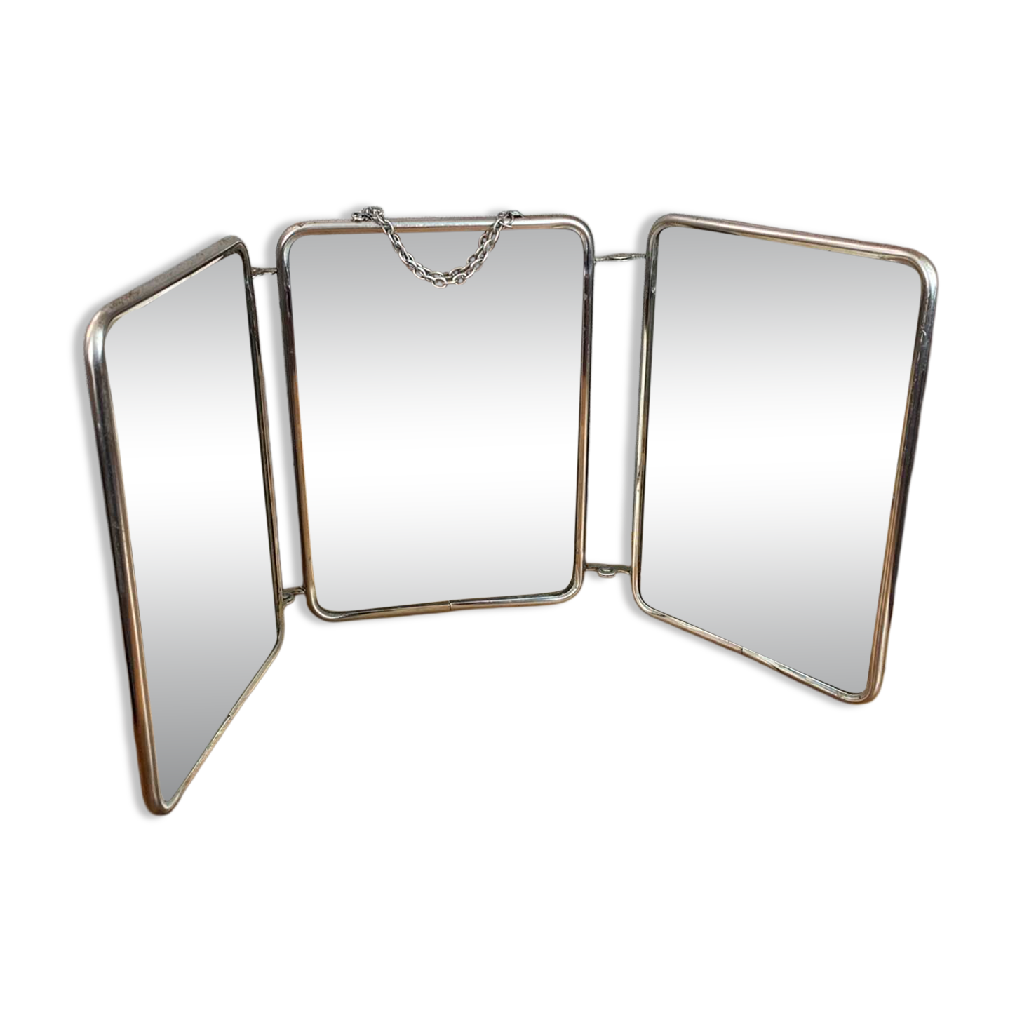 Barber mirror, triptych, 1950s