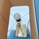 Vintage / art deco / 1950s brass table lamp.