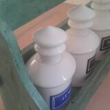 Vintage spice shelf