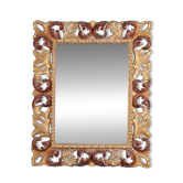 Baroque mirror in gilded wood