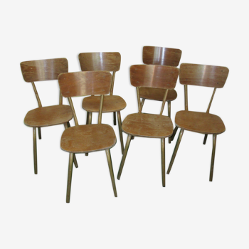 6 bistro chairs