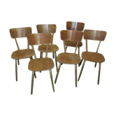 Lot de 6 chaises de bistrot