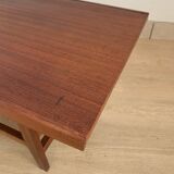 Scandinavian teak coffee table, 1960