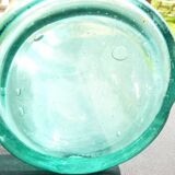 Three litre blown glass bottle