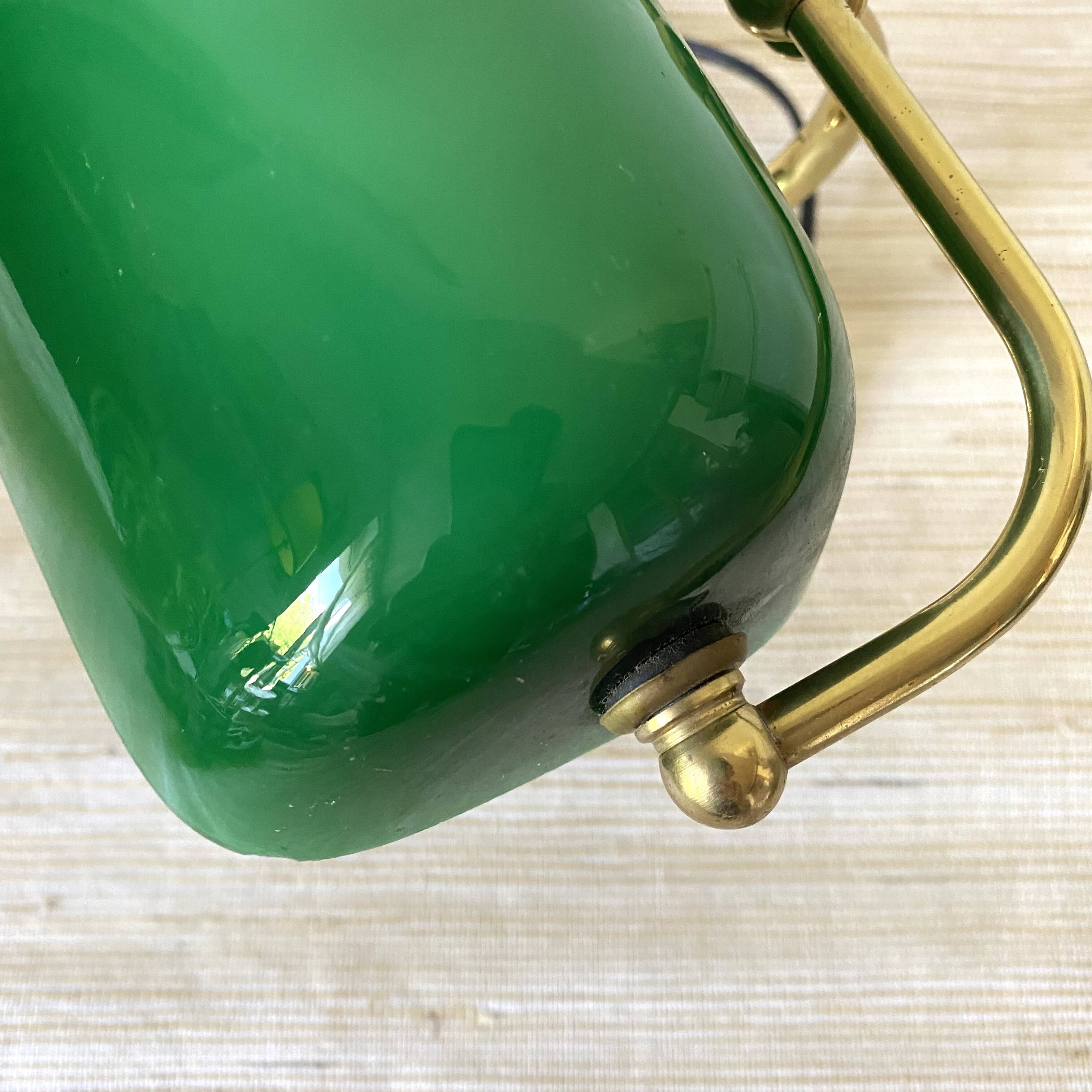 Lampe style notaire, banquier, années 80