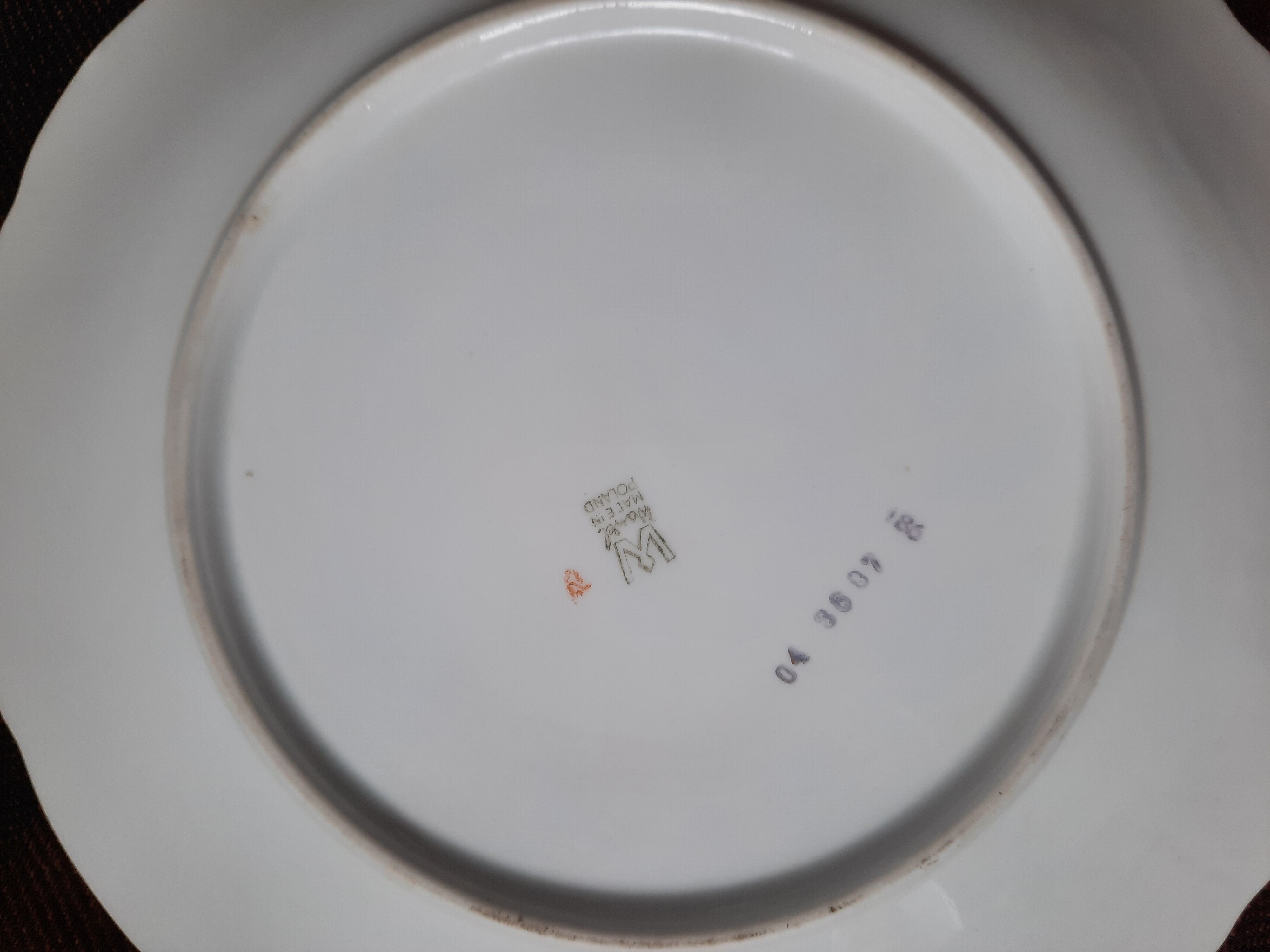 Vintage plate