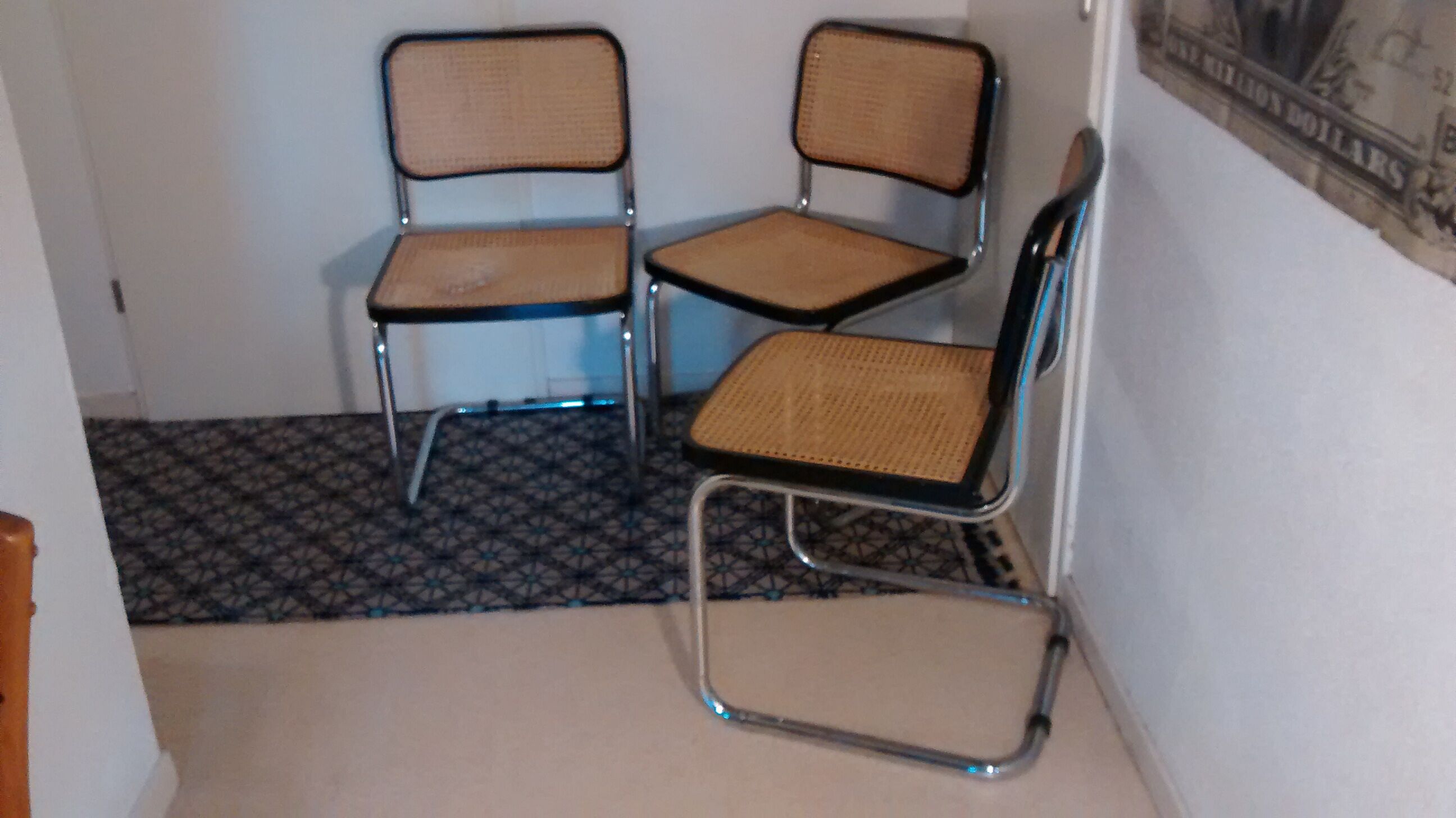 Marcel Breuer chairs