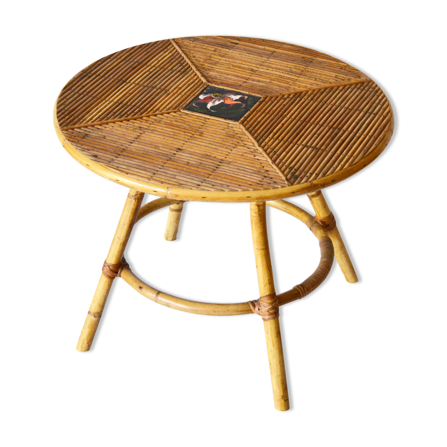 Vallauris rattan coffee table