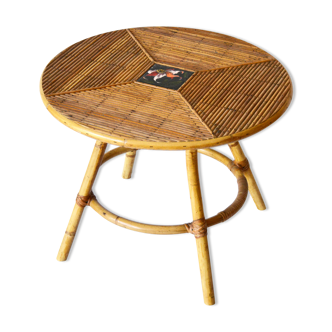 Vallauris rattan coffee table