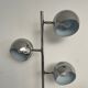 Chrome floor lamp 3 globes