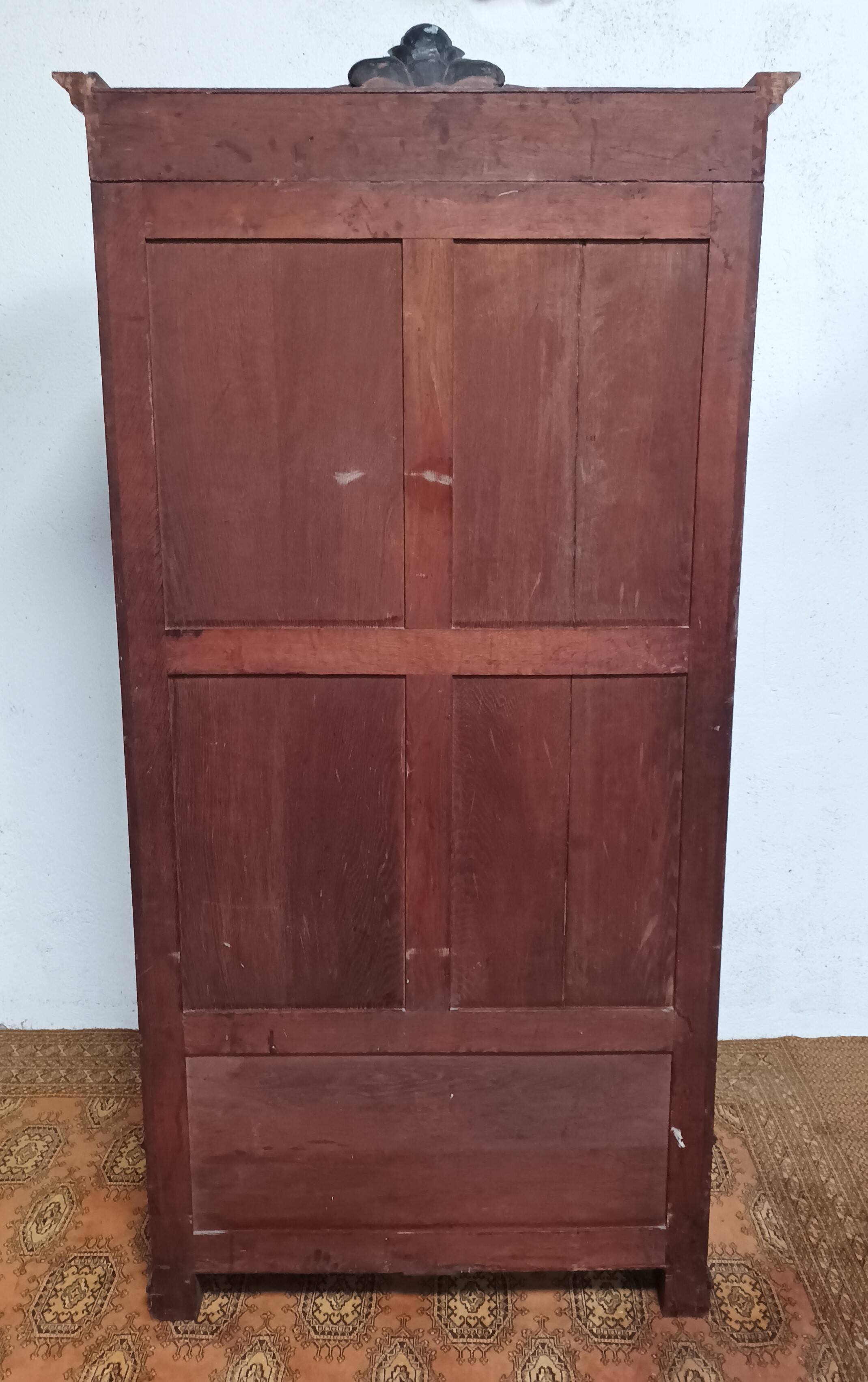 Napoleon III period library in thuja burl