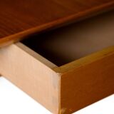 Vintage dining table with wings