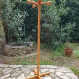 Porte manteaux scandinave en pin 1970