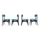Set of 4 'S3' dining chairs by Alfred Hendrickx for Belform, 1950s