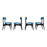 Set of 4 'S3' dining chairs by Alfred Hendrickx for Belform, 1950s