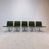 Ensemble de 5 chaises modèle EA 105 par Eames pour Herman Miller, années 1970