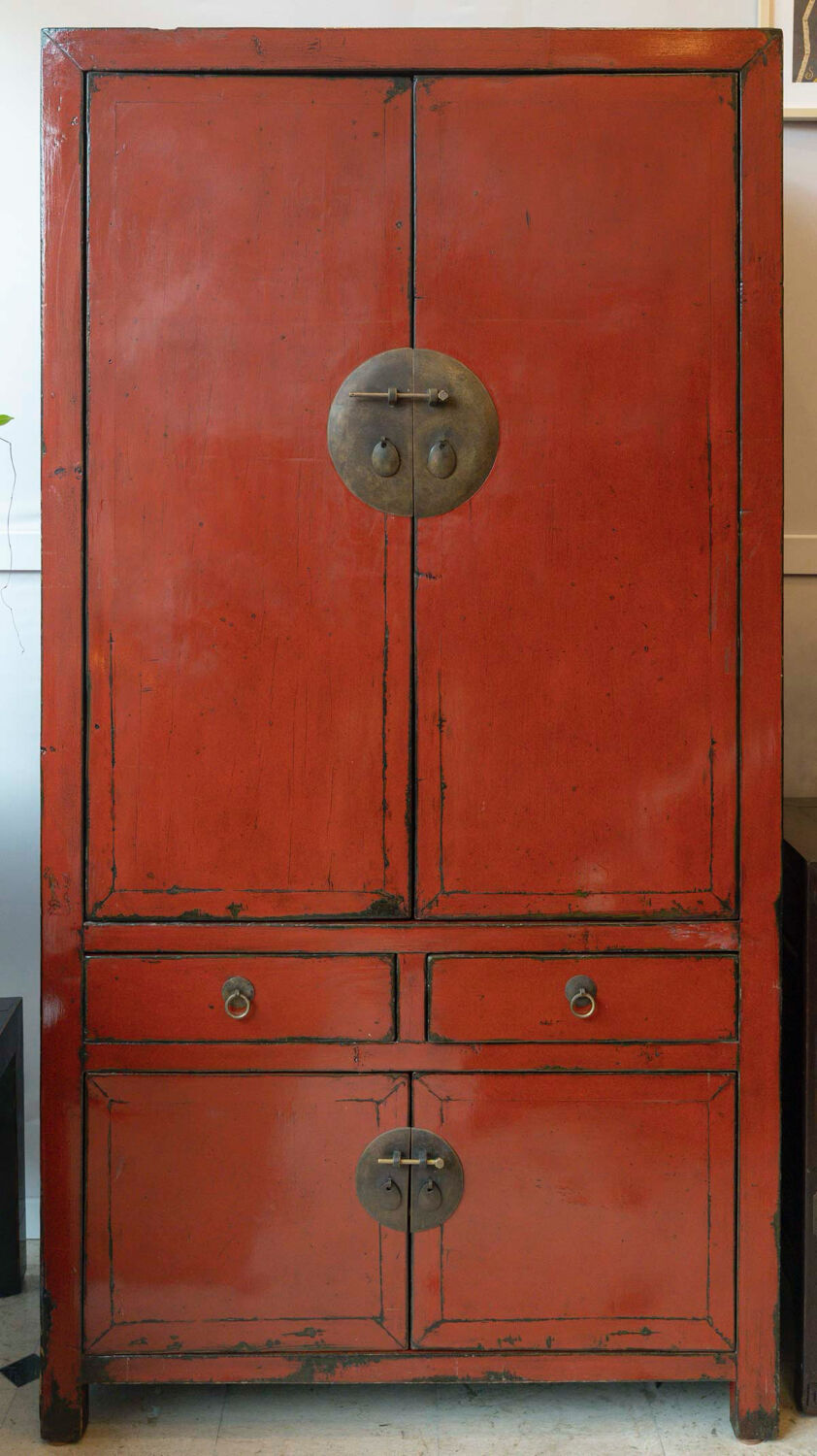 Cabinet in ancient Chinese elm