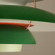 Suspension verte Louis Poulsen PH5, années 1970's