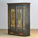 German folk art bridal armoire, 1809