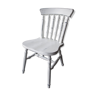 White wooden chair