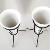 Pair of vintage vases 1950