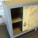 Vintage sideboard with patinated effect