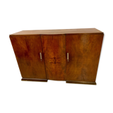 Art Deco buffet in walnut veneer