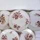 Lot de 6 assiettes plates vintage de Sarreguemines modèle Danois 210412