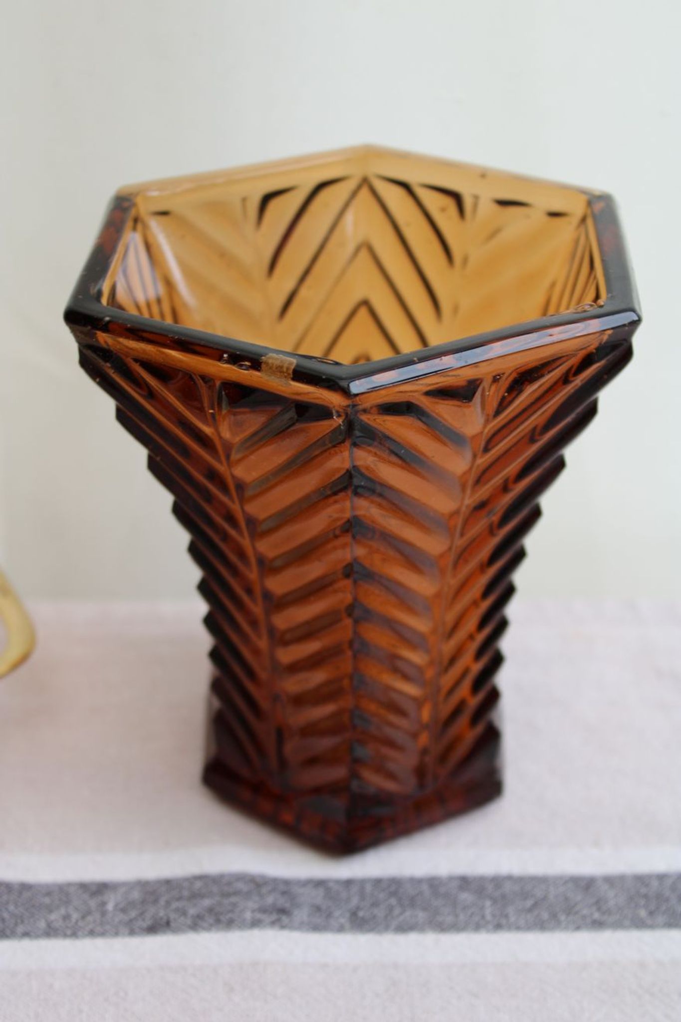 Vase en verre
