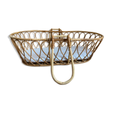 Rattan cradle