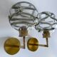 Pair Vintage Murano Glass Wall Lights