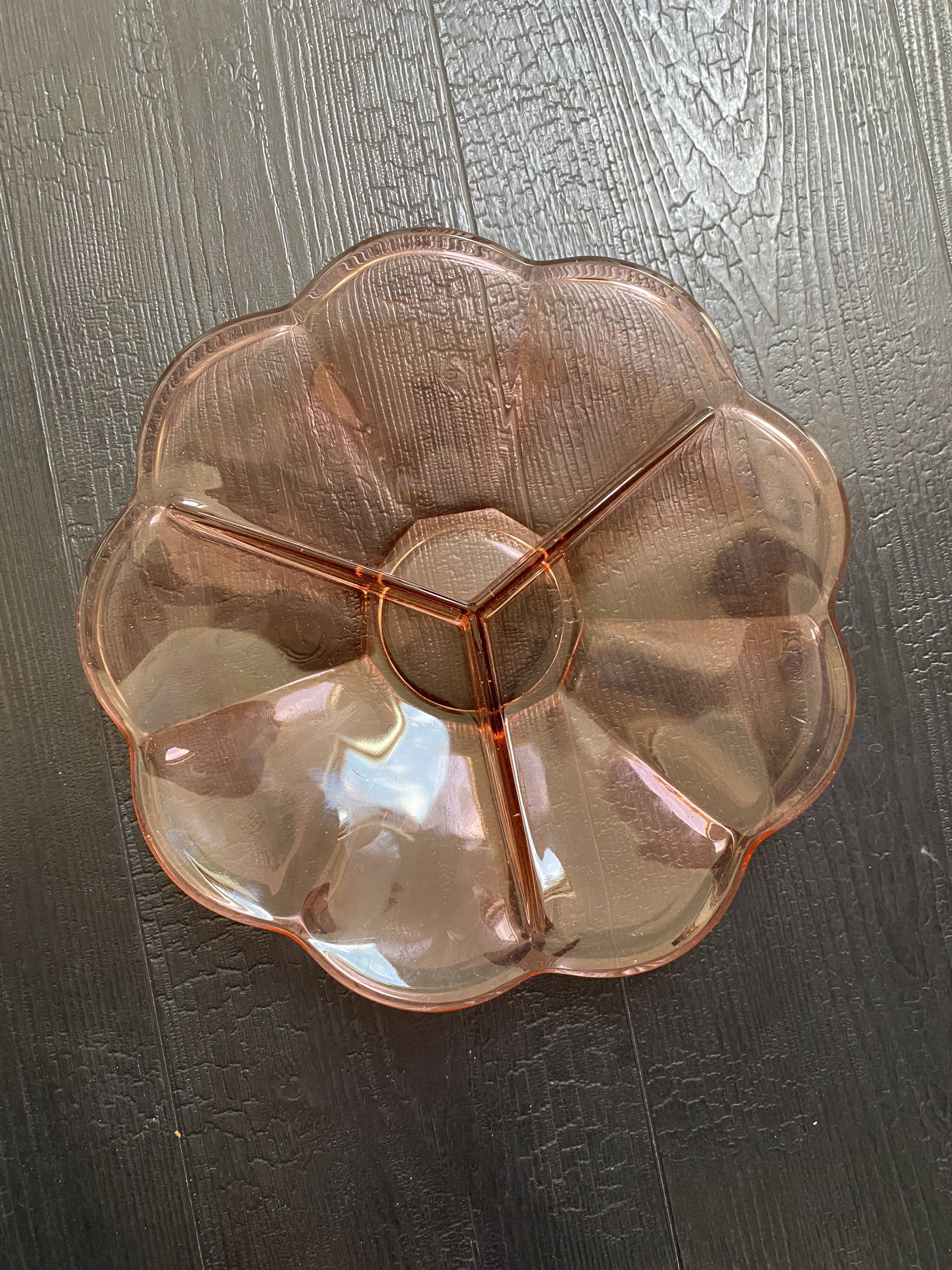 Vintage Rosaline fruit dish in perfect condition