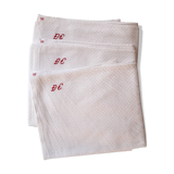 damask pension towel marked DC