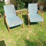 Pair of vintage armchairs