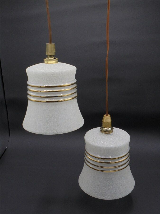 Duo of vintage suspensions