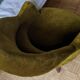 Napoleon III velvet toad armchair
