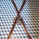 Vintage wooden skis 191cm