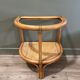 Rattan bedside table