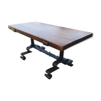 Table basse artisanale