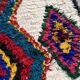 Colorful Moroccan rug Azilal - 190 x 75 cm