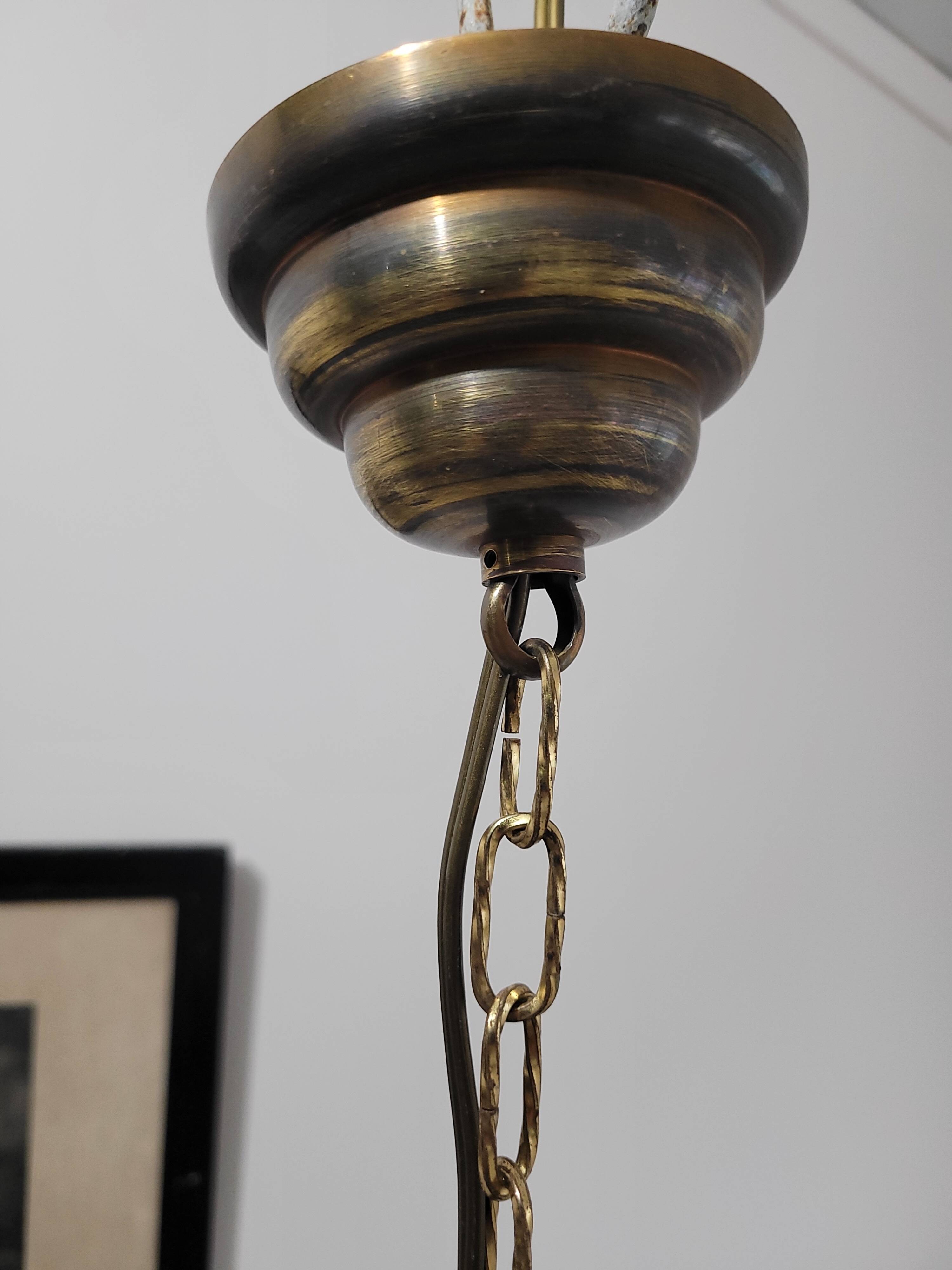 Murano style chandelier