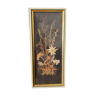 Retro dried flower frame