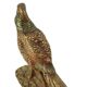 Statue de faisan en bronze doré, XIXe siècle
