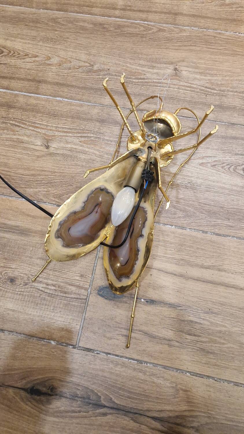Table lamp "Insect" Henri Fernandez 1970