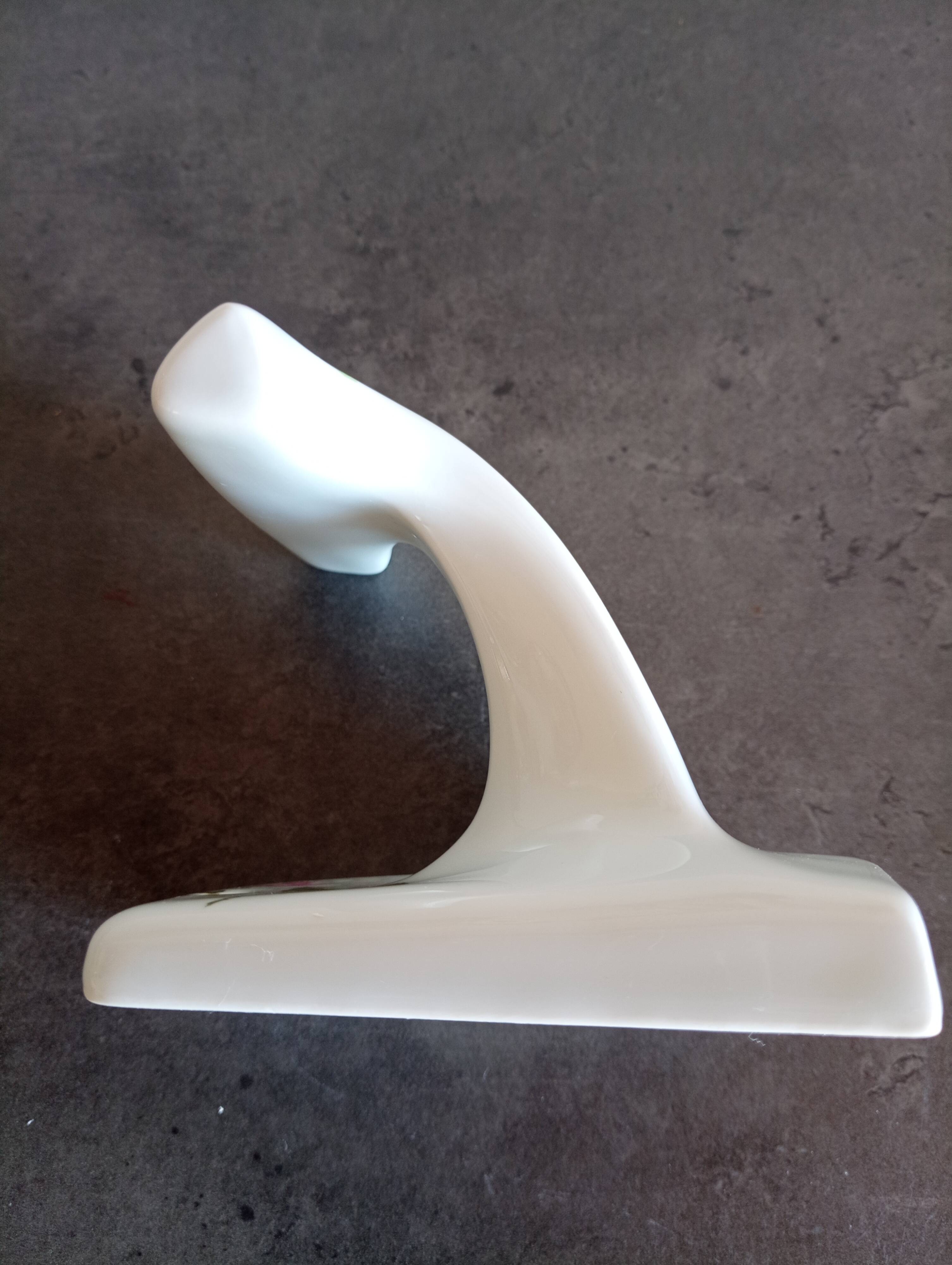 Vintage Limoges porcelain coat hook